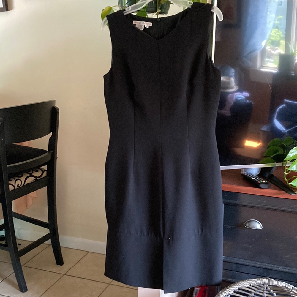 Very elegant, sleeveless, lined, car wash bottom dress.